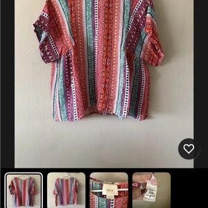 IN SEARCH OF THIS MAEVE AZTEC PRINT TOP BY ANTHROPOLOGY IN A SIZE XL!!